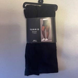Black Torrid Bike Shorts